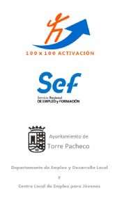 El Ayuntamiento de Torre Pacheco colabora con el SEF en el programa de insercin laboral para desempleados '100x100 Activacin'