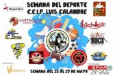 El CEIP Luis Calandre celebrar la Semana del Deporte