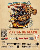 El festival motero y solidario 'Custom Lorca' llega a La Merced el próximo fin de semana con conciertos y exhibiciones acrobáticas