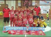 Los equipos PreBenjamn, Alevn e Infantil ElPozo FS se alzan con la Copa FFRM
