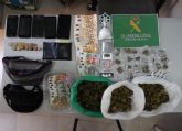 La Guardia Civil desmantela un punto de venta de droga al menudeo en Caravaca de la Cruz