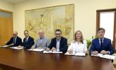 Firmado el convenio 'Ctedra de Empresa Familiar Mare Nostrum UMU-UPCT con Bankia y Fundacin Cajamurcia