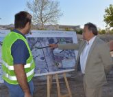 Mejoras en las obras de la Ronda Central de Lorca aceleran la construcción del nuevo puente