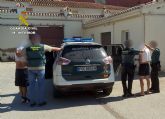 La Guardia Civil desarticula un grupo delictivo dedicado a cometer robos en la zona rural de Mula