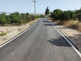 El Ayuntamiento refuerza el firme del Camino Huerto de los Naranjos en Javal Nuevo con una inversin de ms de 16.000 euros