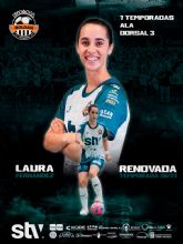 Laura Fern�ndez seguir� defendiendo la camiseta del STV Rold�n en la temporada 2026/27