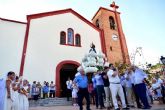San Roque desfil por las calles de Alumbres