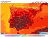 Vuelven las altas temperaturas: valores de hasta 40oC en el sur
