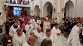 El Obispo consagra el templo del Santsimo Cristo del Valle de Torreagera