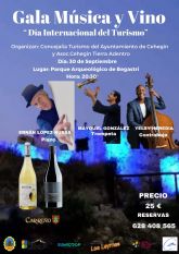 Edición especial de la actividad “Música y Vino”, con motivo del Día Internacional del Turismo