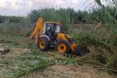 El Ayuntamiento de Cartagena continúa la limpieza de ramblas para reducir el impacto de las lluvias