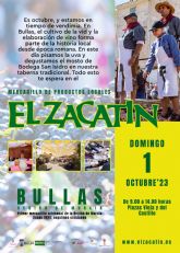 'El Zacatín' de octubre inmerso en las Fiestas Patronales dedica su actividad a la vendimia