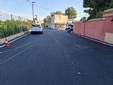 El Ayuntamiento culmina el asfaltado del Carril Orenes para mejorar la seguridad vial en Rinc�n de Seca