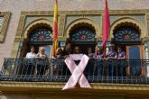 El Ayuntamiento de guilas se suma al rosa en la lucha contra el cncer de mama 2016