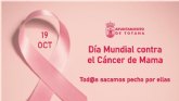 El Ayuntamiento expresa su apoyo a todas las mujeres que batallan a diario contra el cáncer de mama y a quienes dedican su vida a la investigación para su cura