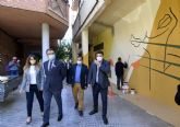 El Ayuntamiento pone en marcha un plan de choque contra las pintadas vandlicas en el municipio de Murcia