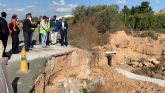 Ms de 4 millones para reparar seis carreteras dañadas por la dana en Abarn, Cartagena, Ojs, Torre Pacheco y Ulea