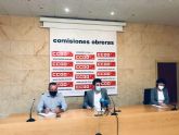 Unidas Podemos invita a CCOO RM a remar juntos para superar el modelo econmico y laboral de una Regin de Murcia fallida