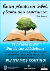 Las Torres de Cotillas celebrará el Día de las Bibliotecas plantando árboles