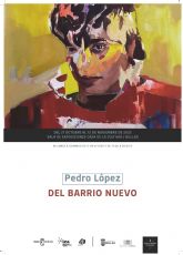 Pedro López expone en la Casa de Cultura su obra 'Del Barrio Nuevo'