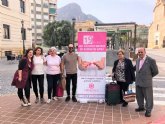 Las concejalas de Salud y Mujer se unen a la junta local de la AECC en el Da Mundial contra el Cncer de Mama