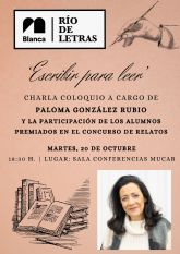 M�s de 400 alumnos de los centros educativos de Blanca se re�nen en el certamen nacional 'Escribir para leer'