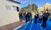 La Comunidad financia la renovacin del csped artificial del campo de ftbol 7 del polideportivo municipal de Archena