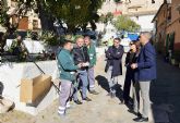 El Ayuntamiento de Caravaca refuerza el cuidado de zonas verdes con 59 trabajadores del Programa de Fomento de Empleo Agrario