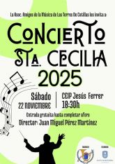 La asociacin Amigos de la Msica celebrar Santa Cecilia con un concierto en el CEIP Jess Ferrer