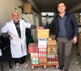 El Colegio Oficial y la Asociacin de Qumicos de Murcia colabora con Jess Abandonado con la donacin de ms de 300kg de alimentos