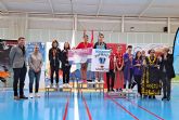 La Región de Murcia logra dos de los cinco oros del campeonato de Espana sub-13 de bádminton
