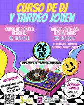 Juventud organiza un curso de DJ y tarde joven para esta Navidad