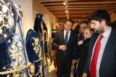 Fernando Lpez Miras inaugura la exposicin 'Arte, historia y simbologa del mayordomo azul'