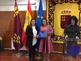 Mar Abenza nombrada madrina de la promocin 19/20 de la Escuela de Hostelera y Turismo