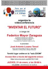 Federico Mayor Zaragoza, Doctor Honoris Causa por la UMU, ofrece este jueves la conferencia 'Inventando el futuro'