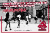 El Partido Comunista pide la dimisión de la Consejera de Educación Esperanza Moreno