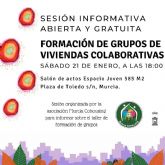 El Ayuntamiento colabora con Murcia Cohousing para dar a conocer el modelo de viviendas colaborativas en el municipio