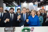 Alberto Nñez Feijo visita el estand de la Regin de Murcia en FITUR