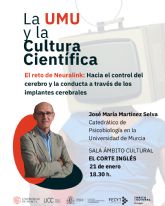 La nueva conferencia de la UMU en El Corte Ingls se adentra en la revolucin de los implantes cerebrales propuesta por Elon Musk