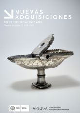 El Museo Nacional de Arqueolog�a Subacu�tica ARQVA exhibe una naveta de plata