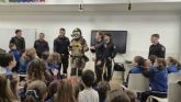 57 alumnos del Colegio Jes�s Mar�a aprenden prevenci�n y emergencias con la visita del Cuerpo de Bomberos de Murcia