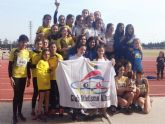 El Club Atletismo Alhama triunfa en el Campeonato Regional por Clubes Sub-Infantil