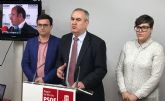 El PSOE pide a Pedro Antonio Sánchez que cumpla su palabra y dimita, al ser formalmente investigado en el caso Auditorio