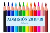 Se adelantan un mes los plazos para pedir plaza en los centros publicos y concertados de Cartagena