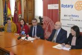 La Universidad de Murcia presenta las ayudas a la excelencia acadmica de Rotary Club