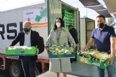 La Regin de Murcia desembarca en Dubi con 12.000 kilos de vegetales frescos