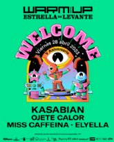 Kasabian, �ltima gran sorpresa para el cartel de la Welcome V Aniversario de WARM UP Estrella de Levante