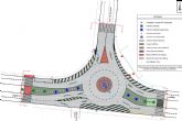 El Gobierno local mejora la seguridad vial en Altorreal con la construcción de una nueva glorieta en la intersección de la Avenida del Golf con la Avenida del Monta&ntilde;al
