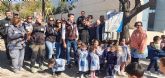 Los ni&ntilde;os de la Estación inauguran el equipamiento del parque infantil de la barriada