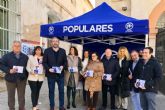 El PP presenta en Alhama de Murcia los presupuestos de la Comunidad